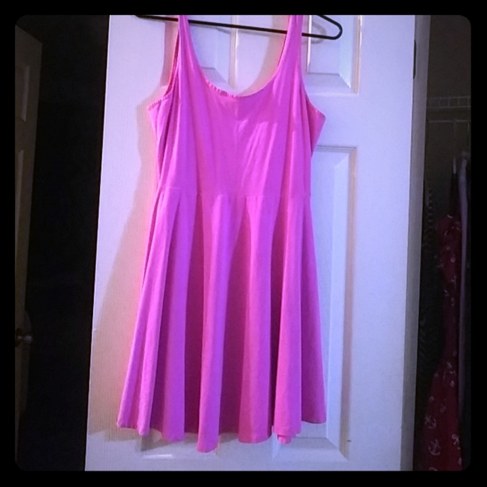 Pink (pink) dress